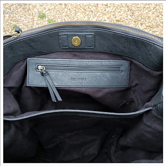 Free People Vegan Leather Laptop Bag - Picture 6 of 13